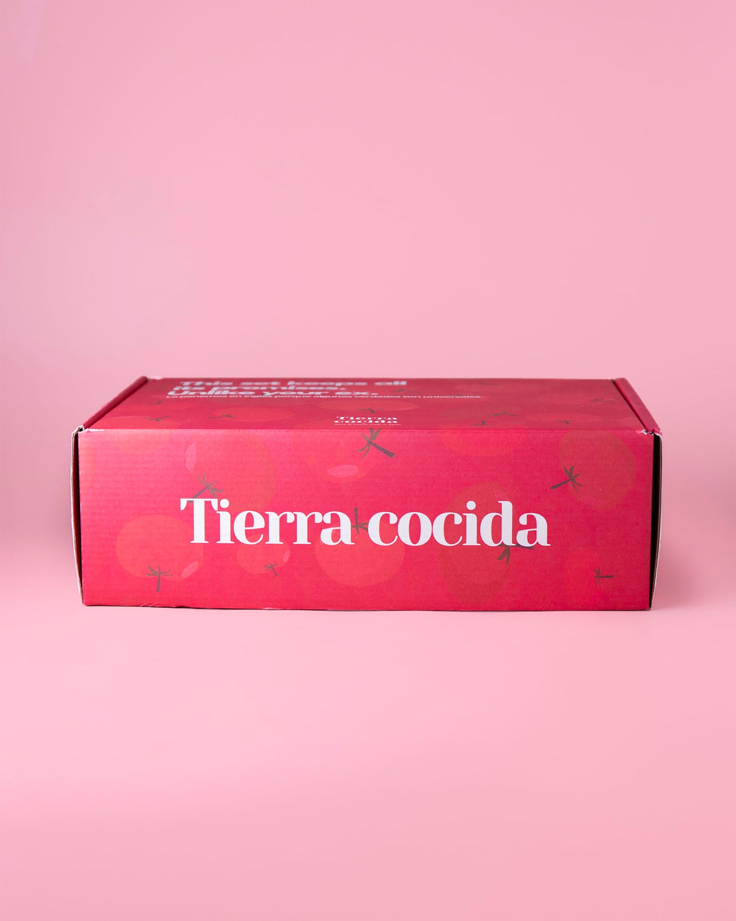 Caja contenedora de set de cerámica