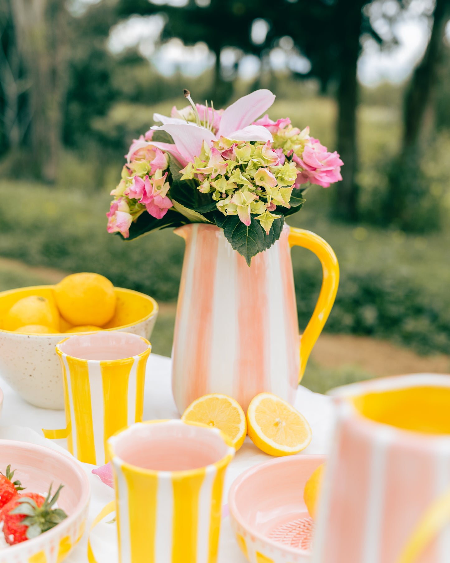 PACK JARRA Y VASOS VALENTINA