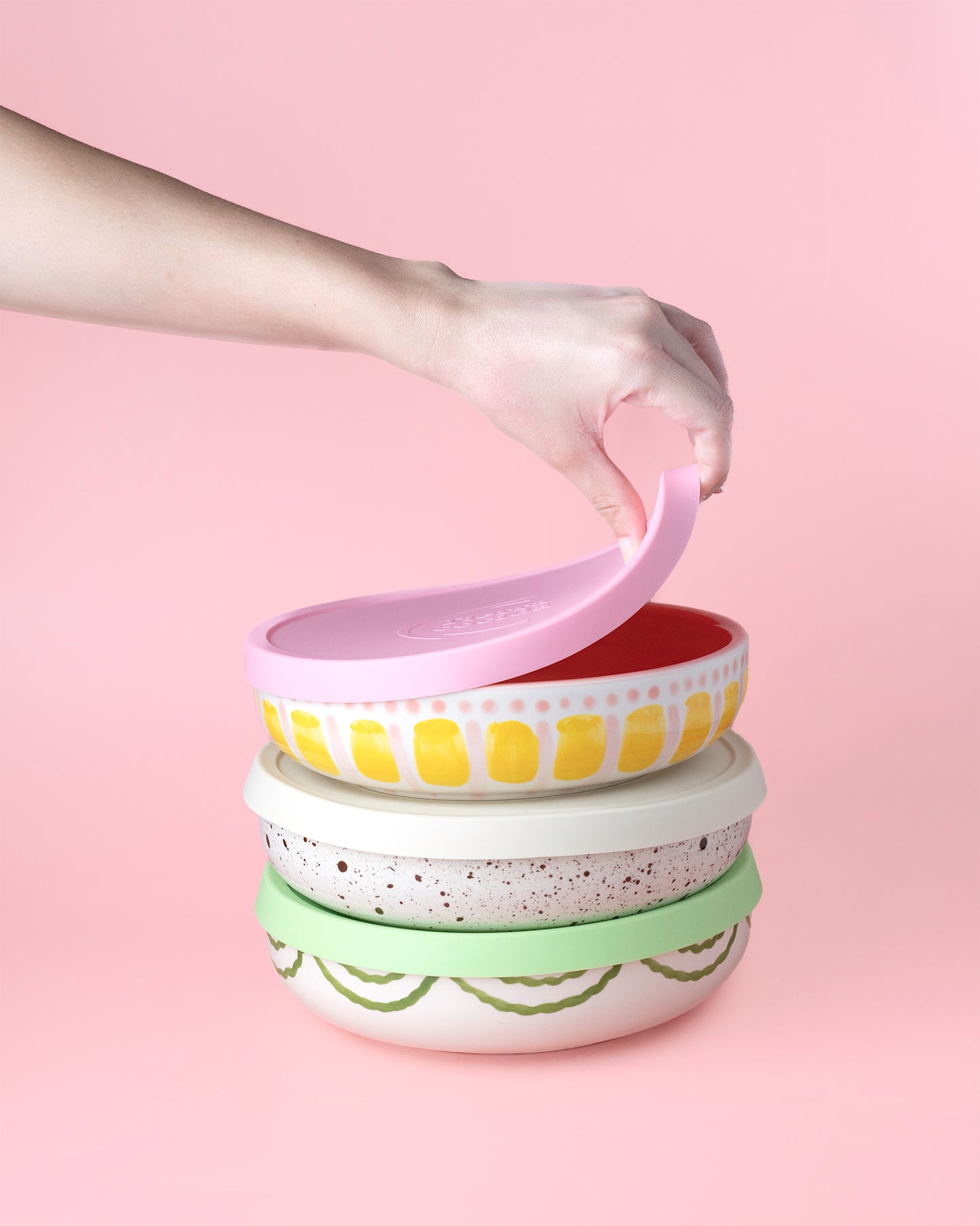 Set Plato Rallador Cerámica 3 en 1