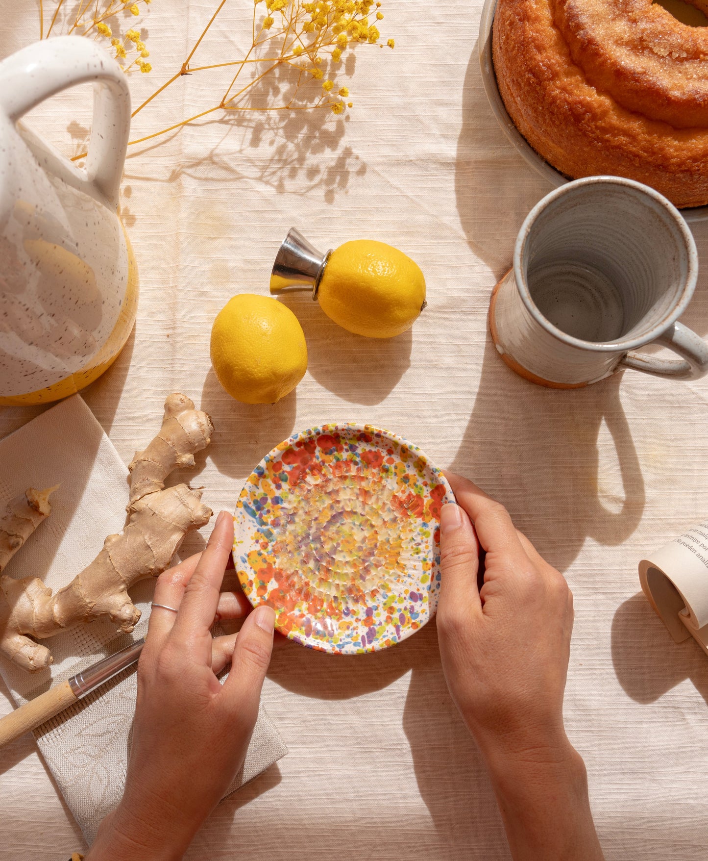 JARRA CERÁMICA CANELA