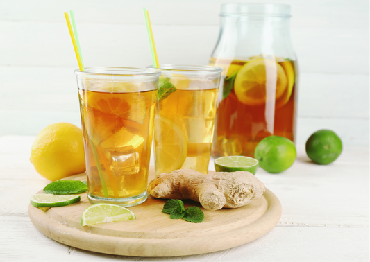 ¡Té helado de jengibre y limón! Receta y sus maravillosas propiedades.