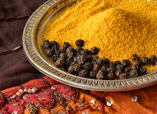 Cúrcuma y pimienta para una salud de hierro