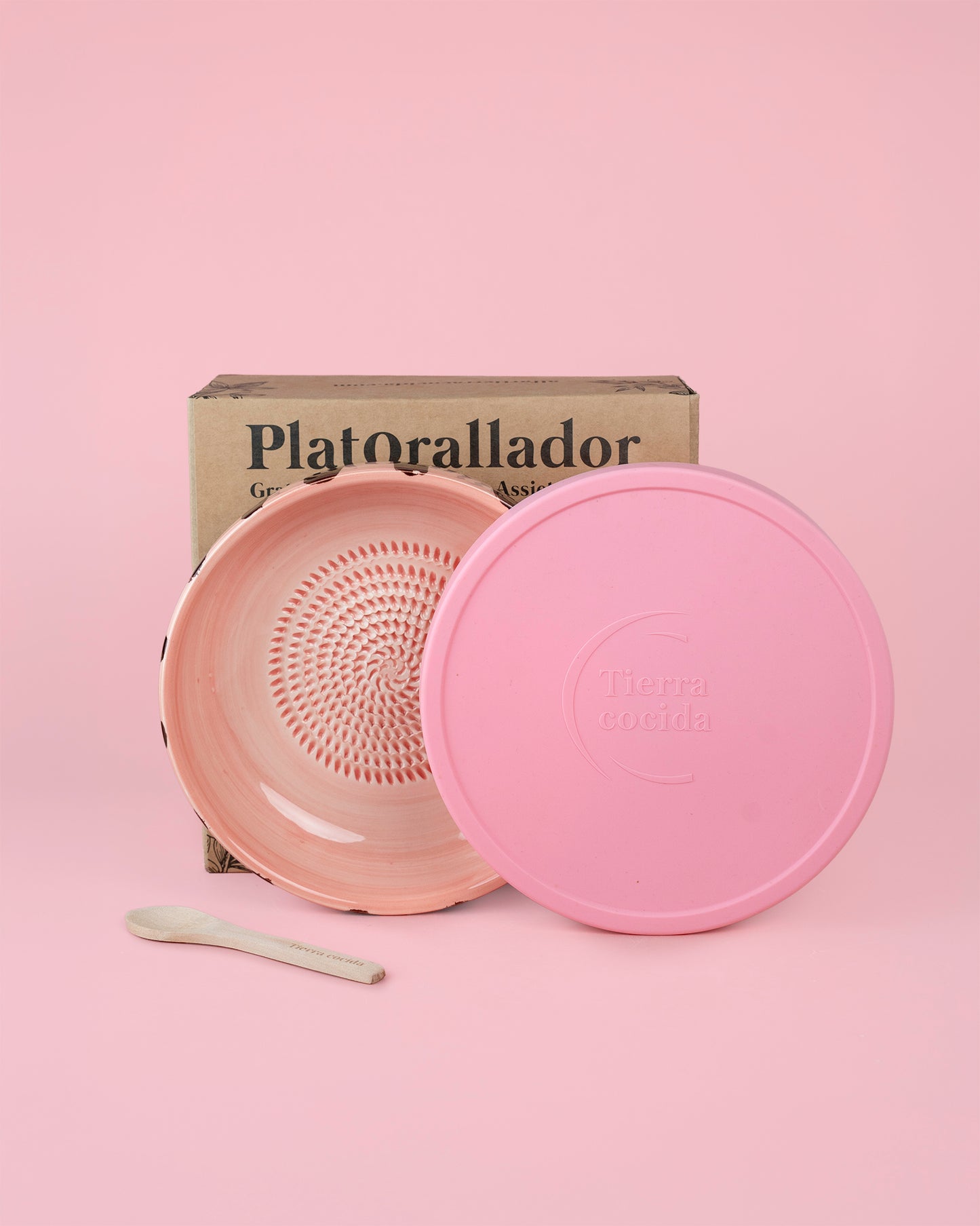 Set Plato Rallador Cerámica 3 en 1