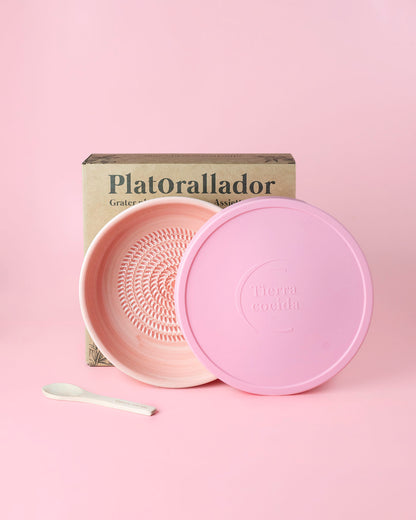 Set Plato Rallador Cerámica 3 en 1