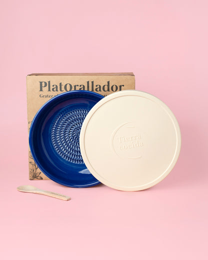 Set Plato Rallador Cerámica 3 en 1