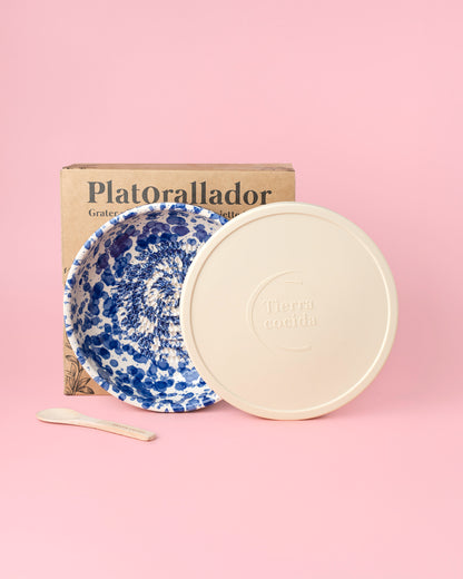 Set Plato Rallador Cerámica 3 en 1