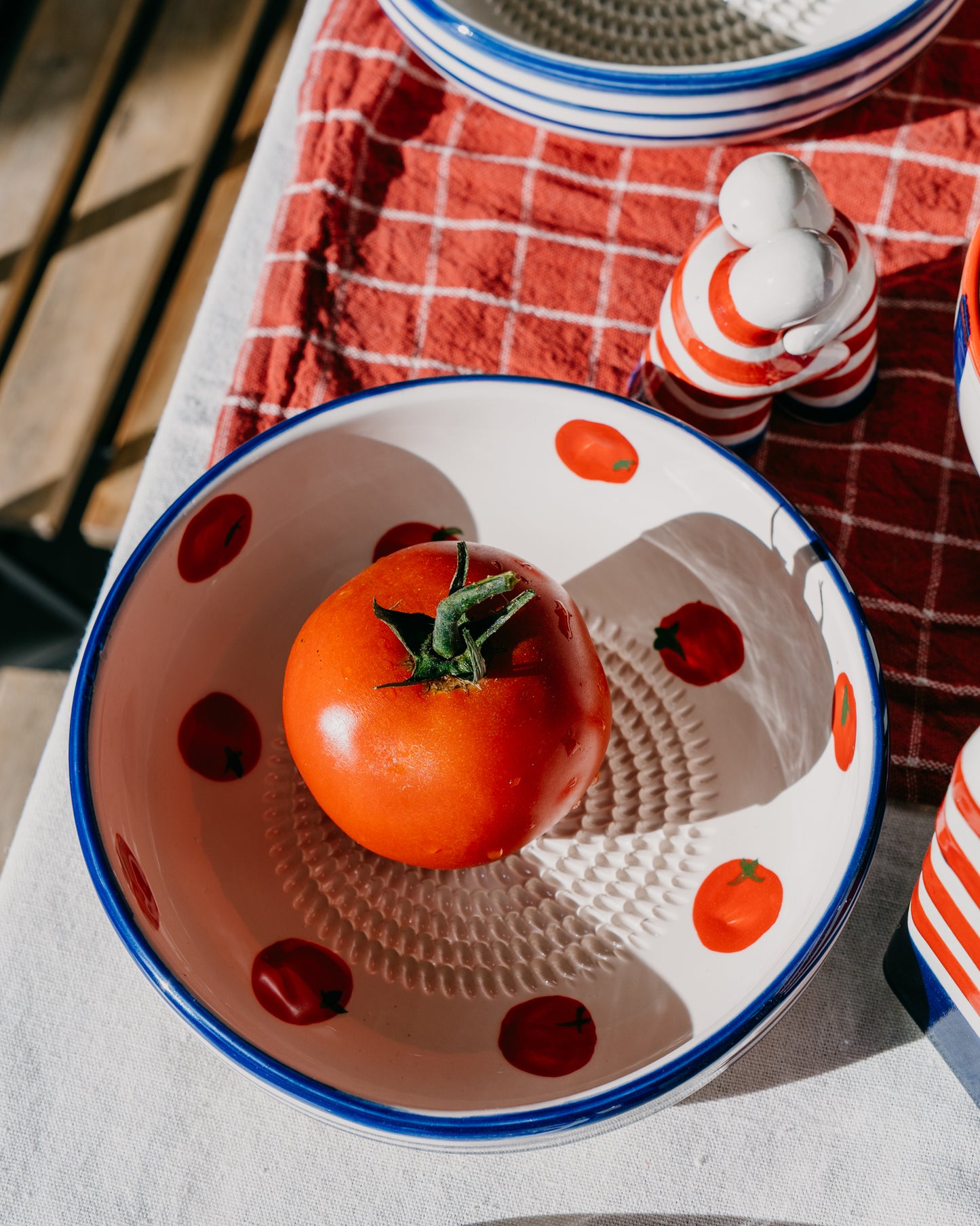 PLATO RALLADOR POMODORO