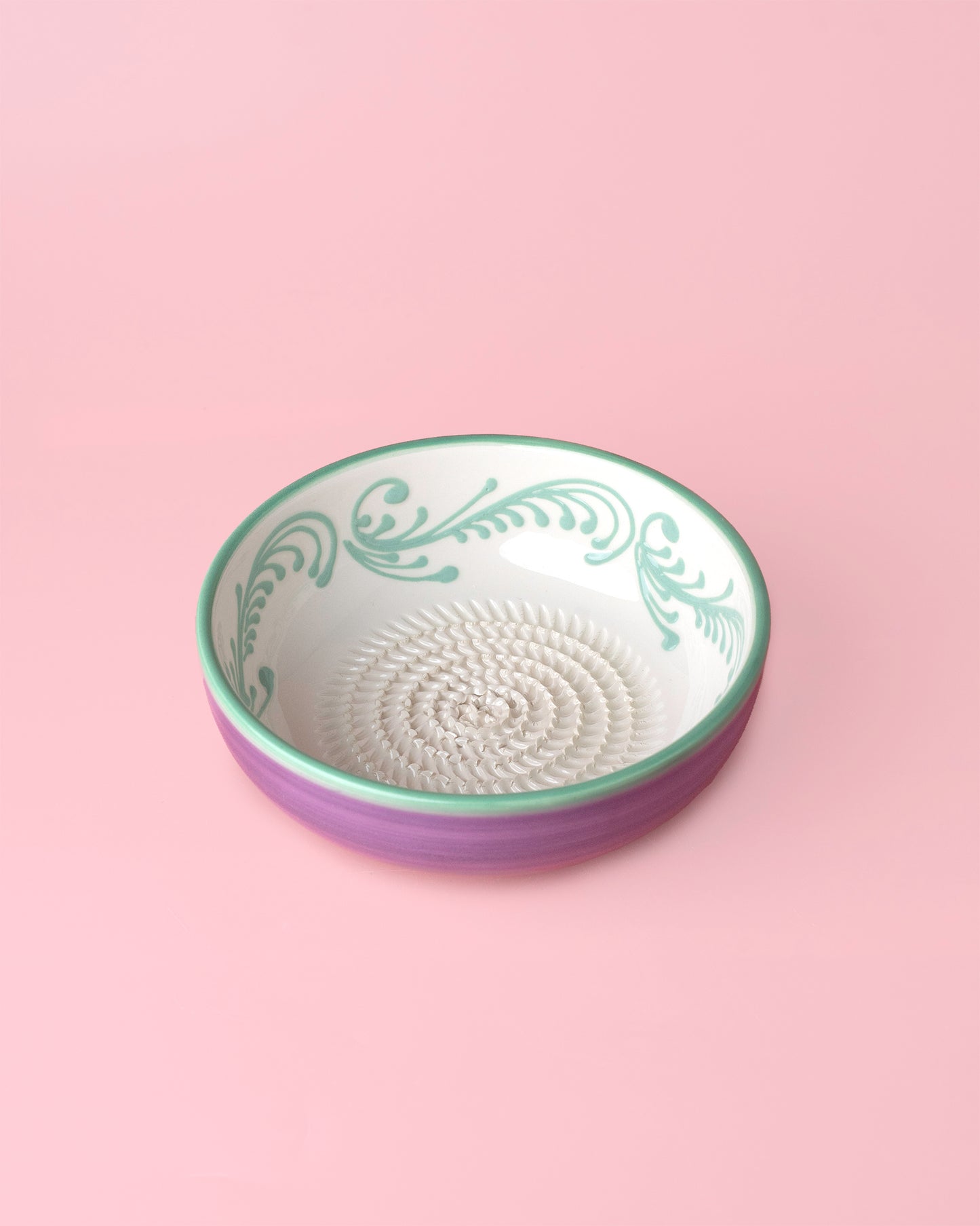 PLATO RALLADOR ESMERALDA