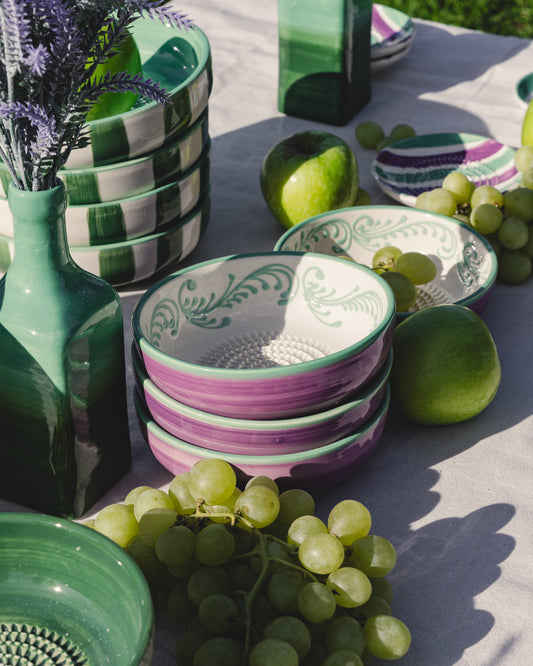 PLATO RALLADOR ESMERALDA