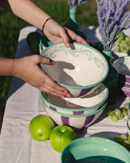 ENSALADERA ESMERALDA 21 CM