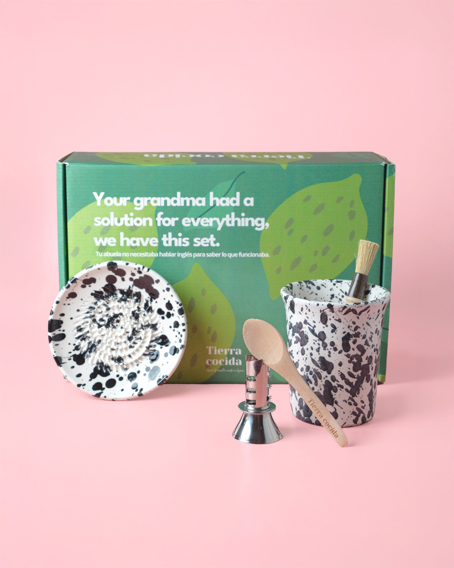 SET PARA INFUSIÓN JENGIBRE Y LIMÓN