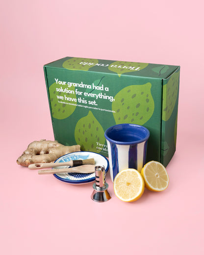 SET PARA INFUSIÓN JENGIBRE Y LIMÓN