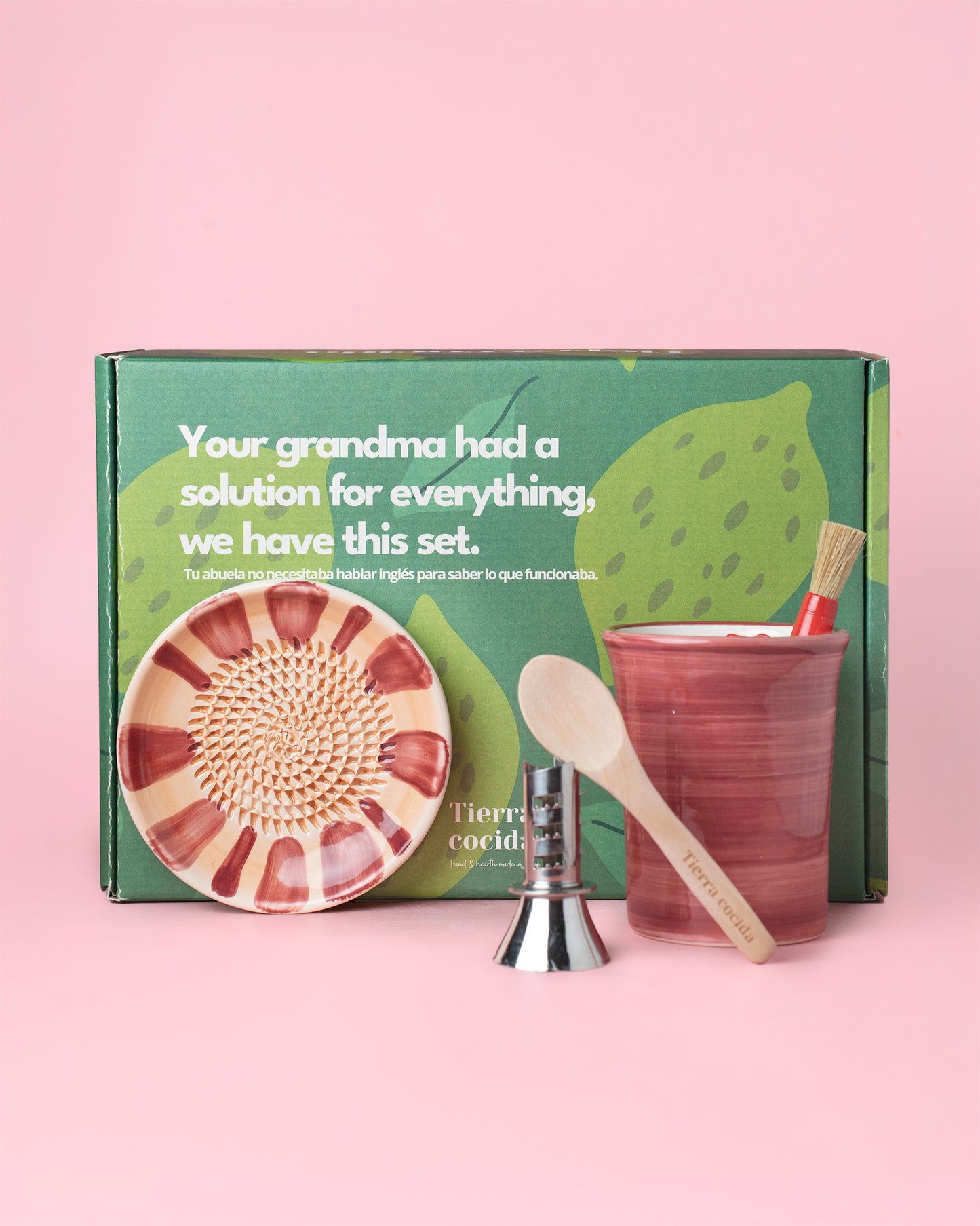 SET PARA INFUSIÓN JENGIBRE Y LIMÓN