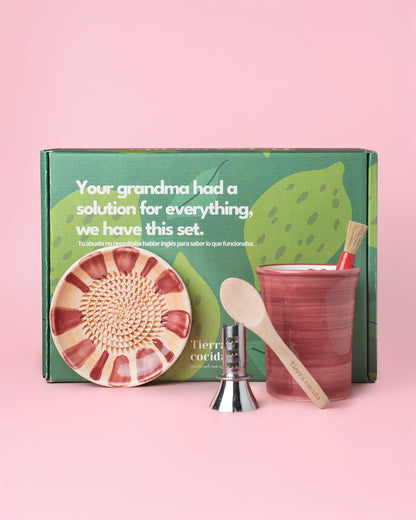 SET PARA INFUSIÓN JENGIBRE Y LIMÓN