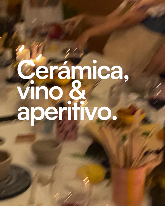 TALLER CERÁMICA & VINO VIERNES 12 DE DICIEMBRE