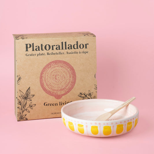 PLATO RALLADOR GRANDE + CUCHARA GRATIS