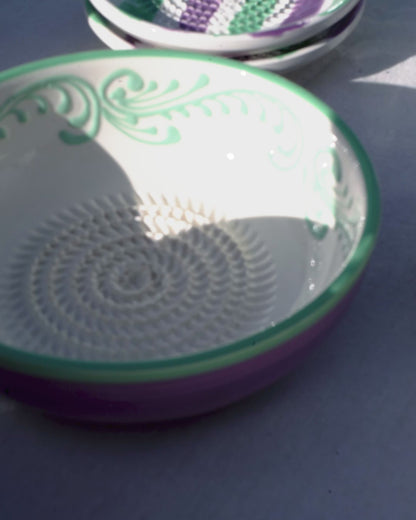 PLATO RALLADOR ESMERALDA