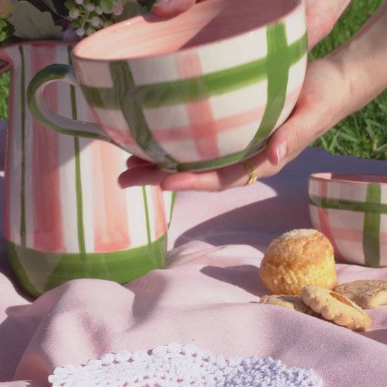 tazón de desayuno de cerámica