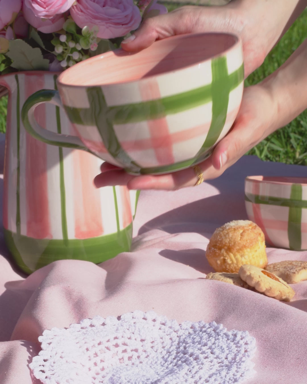 tazón de desayuno de cerámica